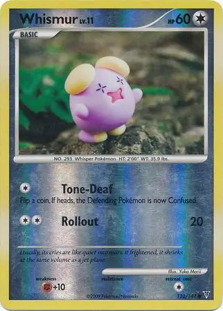 Supreme Victors Whismur #132/147 reverse holo